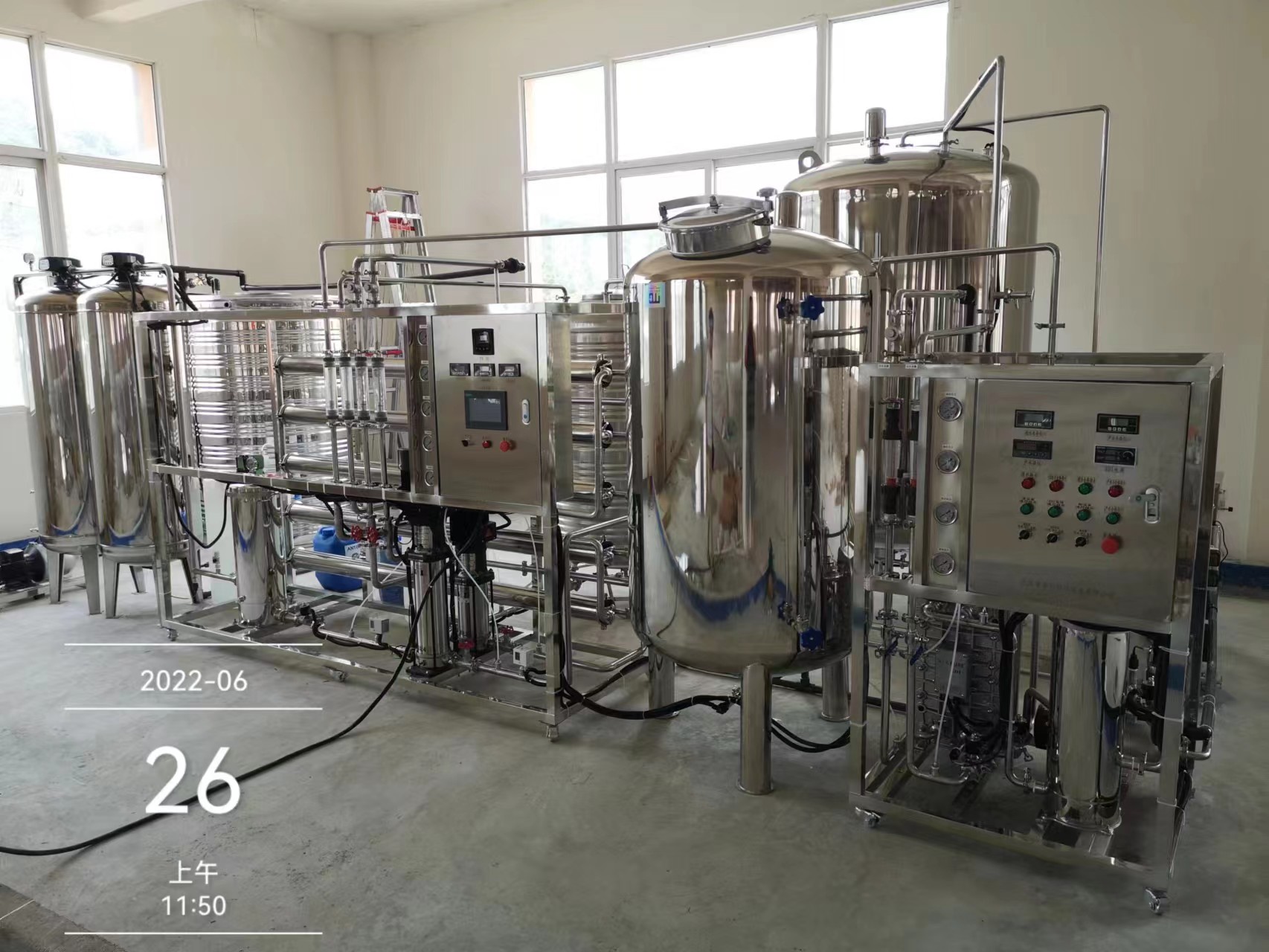 口罩厂医疗器械厂用纯化水设备